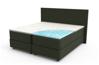 Koudschuim topdekmatras NATURALIS® BAMBOO zijaanzicht