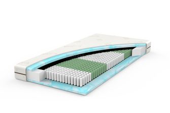 Pocketvering matras Naturalis Bamboo kern